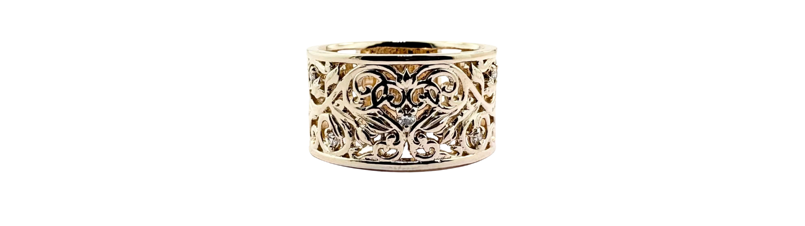 Burns and Forge, Hand Crafted Custom Fine Jewellery, Abbotsford BC, Gold Ring
