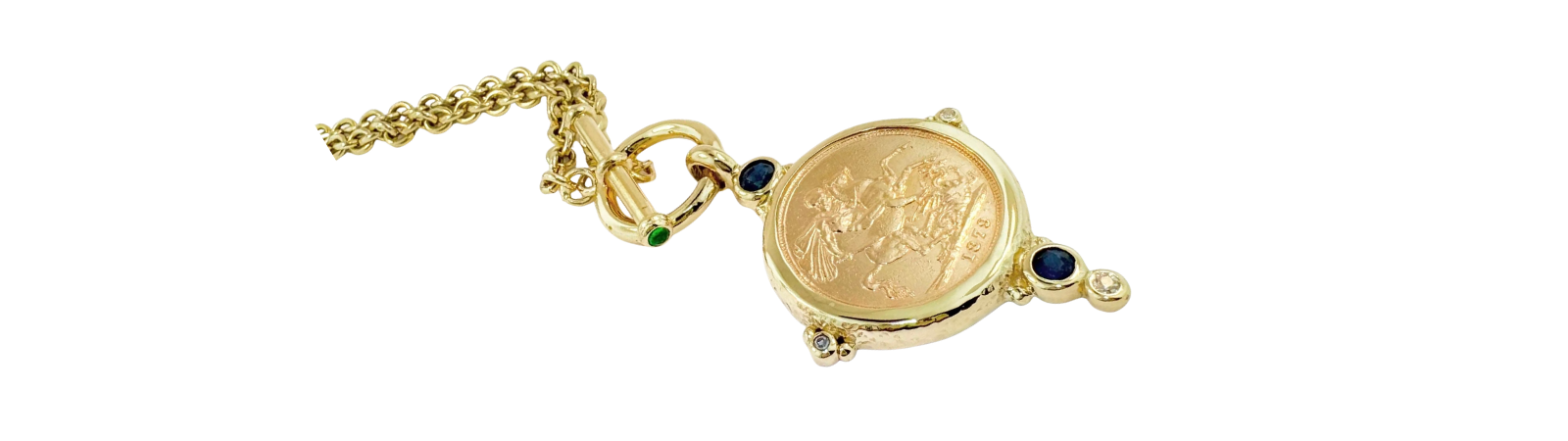 Burns and Forge, Hand Crafted Custom Fine Jewellery, Abbotsford BC, Coin Jewellery Pendant